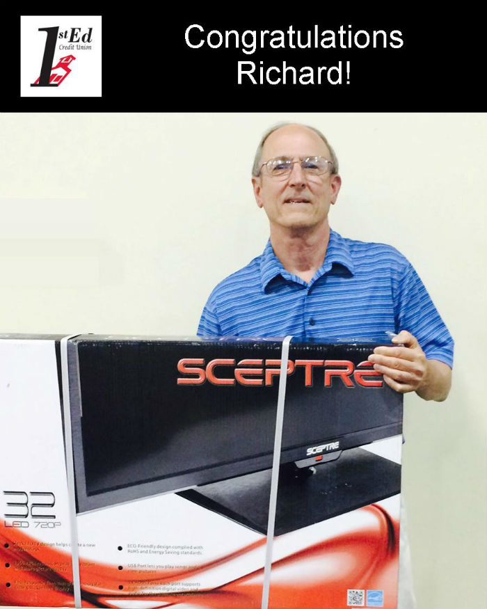 2015 Annual Meeting Door Prize Winner