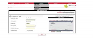 bill-pay set up transfer acct screenshots 1