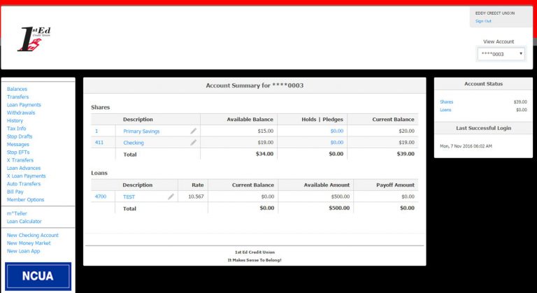 Online Banking FAQs 1st Ed Credit Union Online Banking FAQs 1st Ed Credit Union