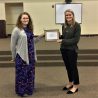 Scholarship recipient at our 2019 Annual Meeting