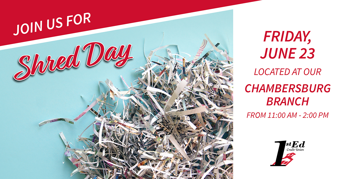 Shred Day 2023 1st Ed Credit Union