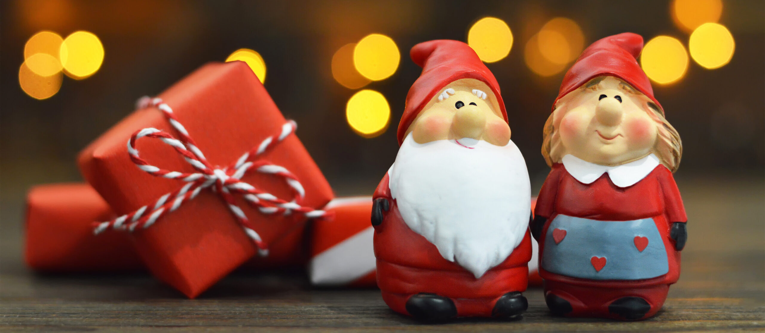 Visit with Santa, Mrs. Claus, and their friendly elf!