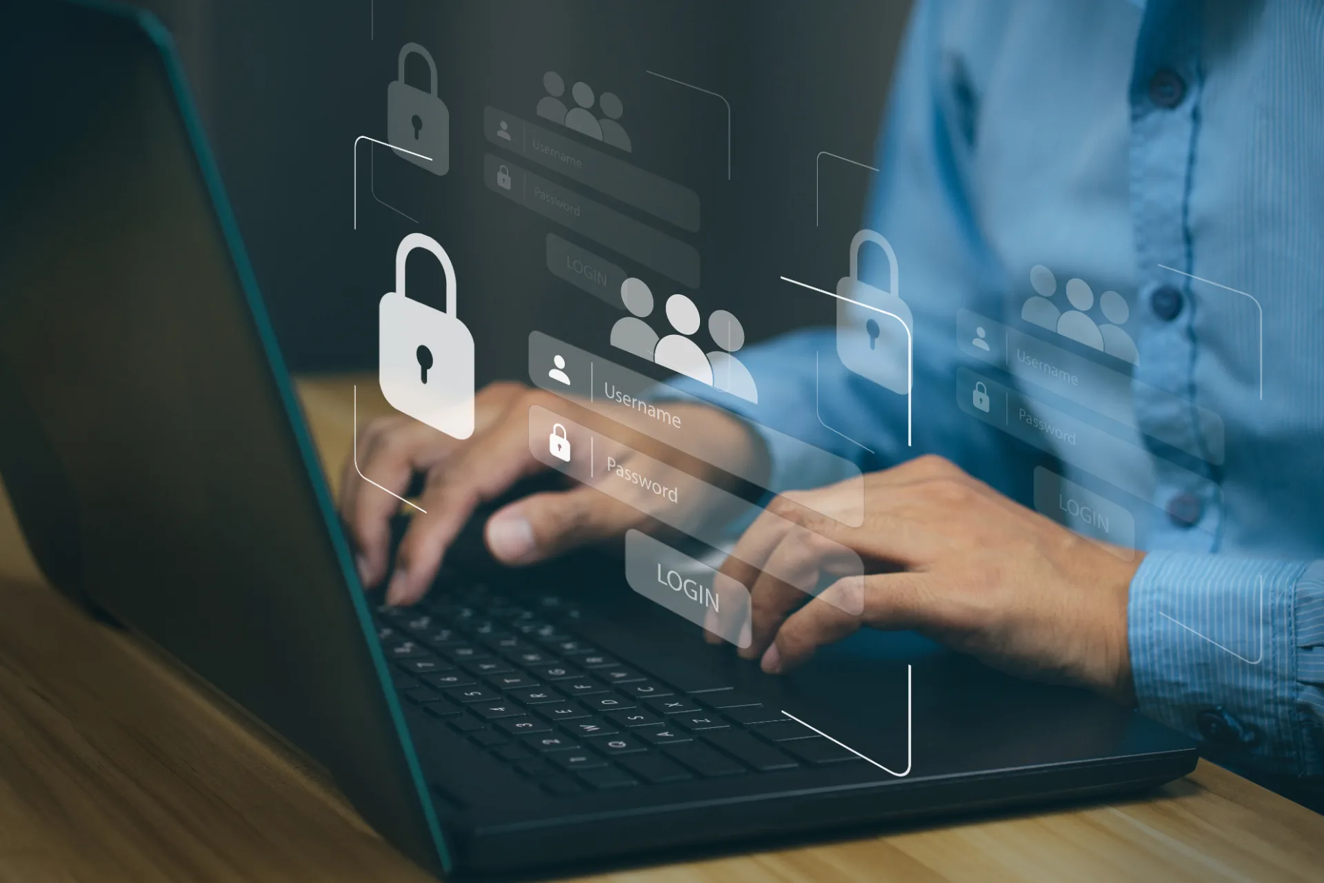 Multi-factor authentication adding security to online banking login