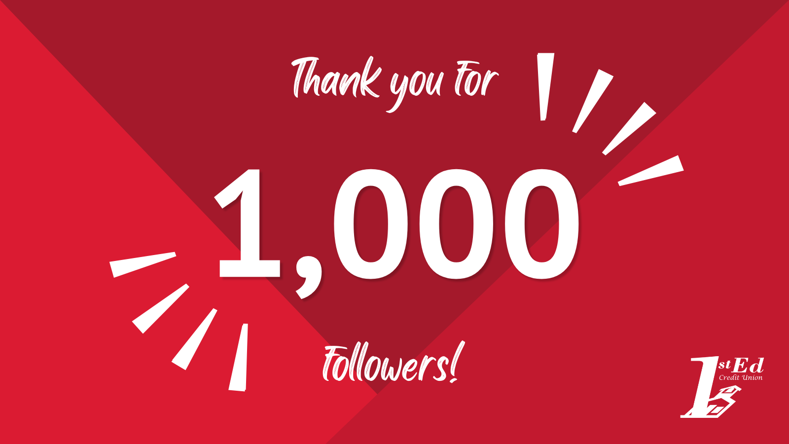 Thank you for 1,000 followers!