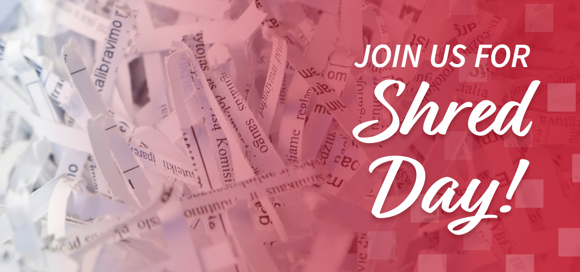 Join us for Shred Day in Greencastle on Saturday, September 19